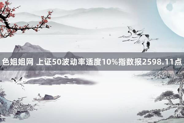 色姐姐网 上证50波动率适度10%指数报2598.11点