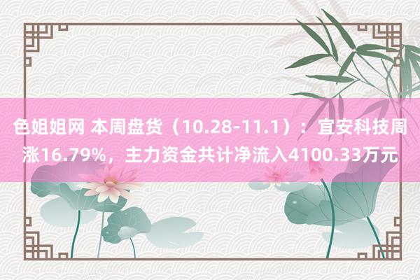 色姐姐网 本周盘货（10.28-11.1）：宜安科技周涨16.79%，主力资金共计净流入4100.33万元